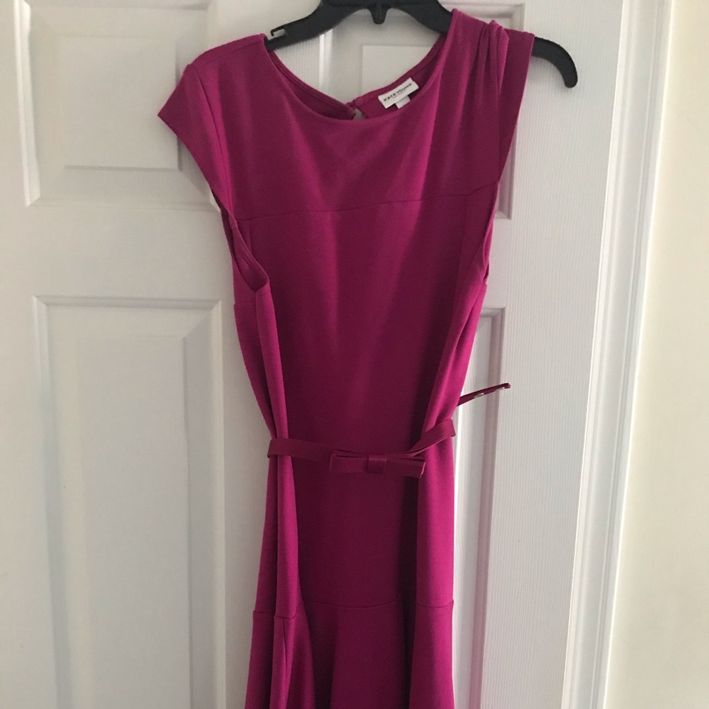 Hot pink dress